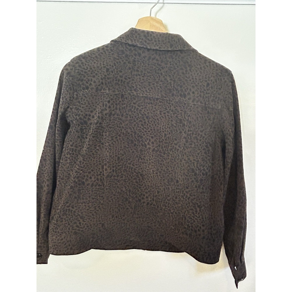 Breckenridge Cheetah Print Jacket Size Petite Small - Picture 6 of 7